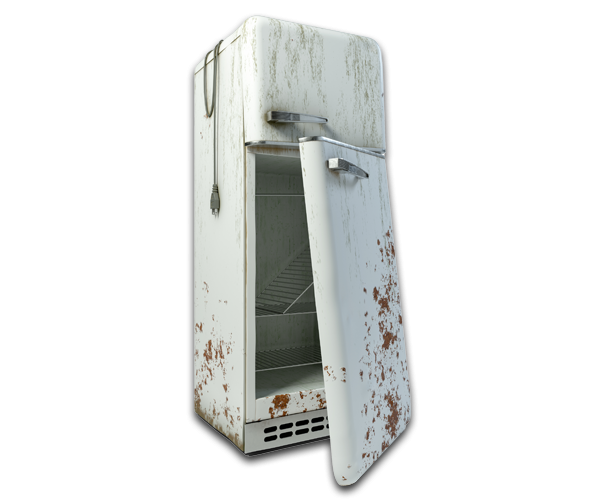what-we-take-old-refridgerator What We Pick-Up - Old Refrigerator